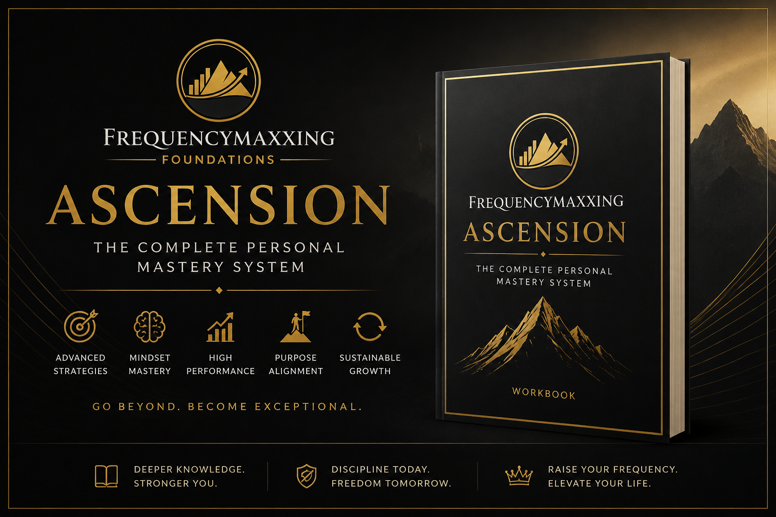 Frequencymaxxing Ascension - The Advanced System for Personal Mastery(COMING SOON)